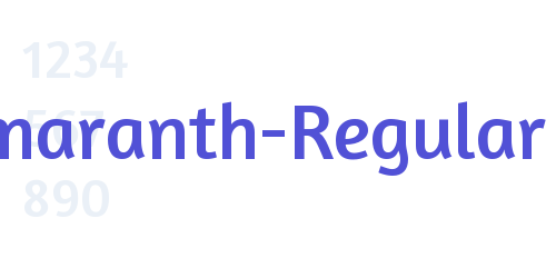 Amaranth-Regular-font-download
