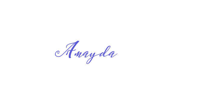 Amayda Font Download