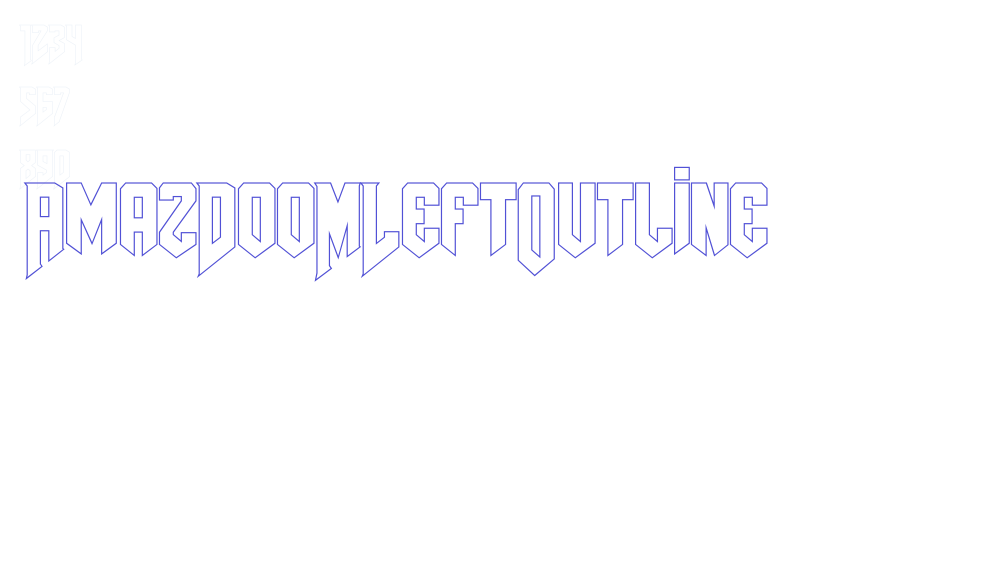 AmazDooMLeftOutline-font-download