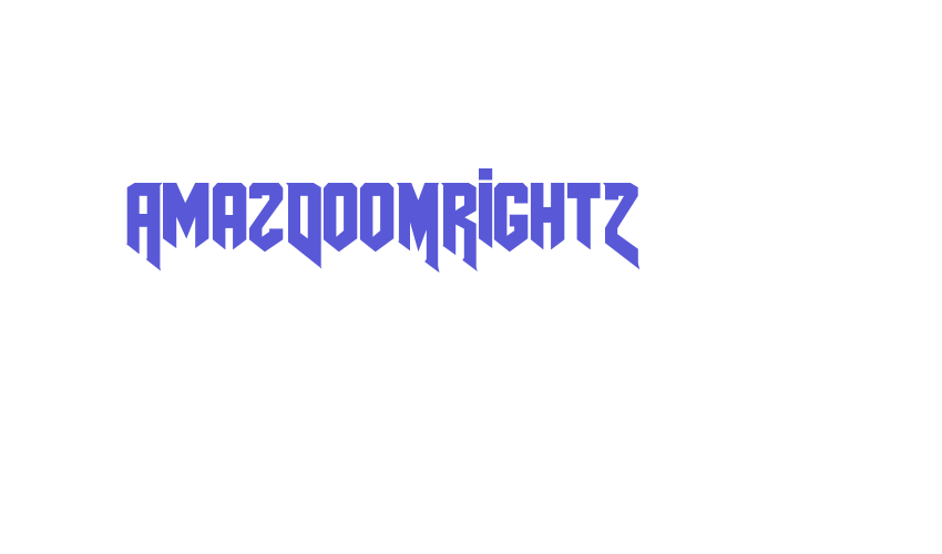 AmazDooMRight2 Font