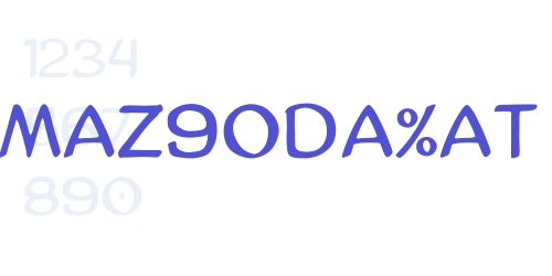 AmazGoDaMat-font-download