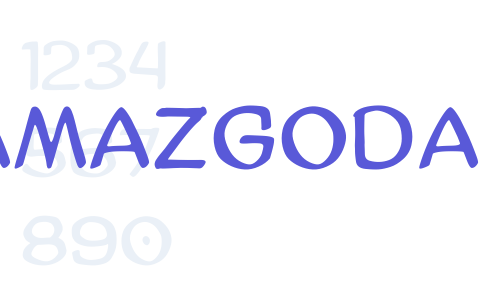 AmazGoDa Font Download