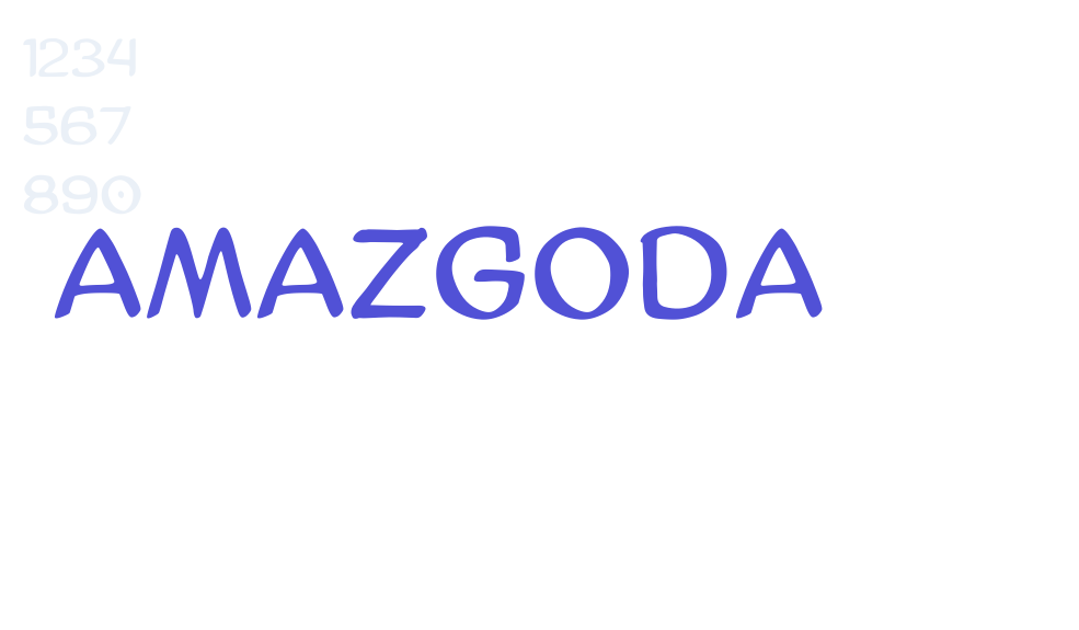 AmazGoDa-font-download