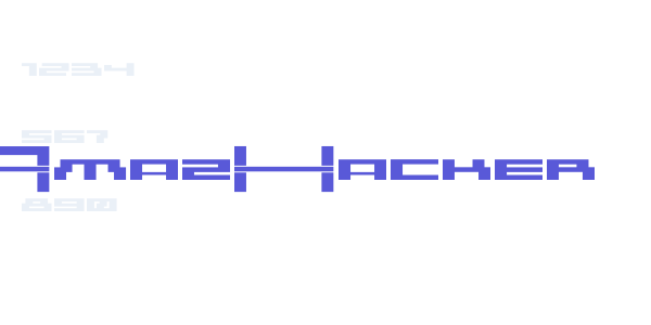 AmazHacker font free