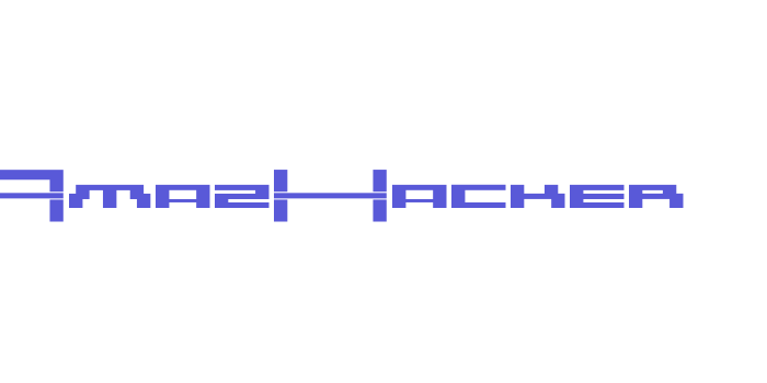 AmazHacker Font Download