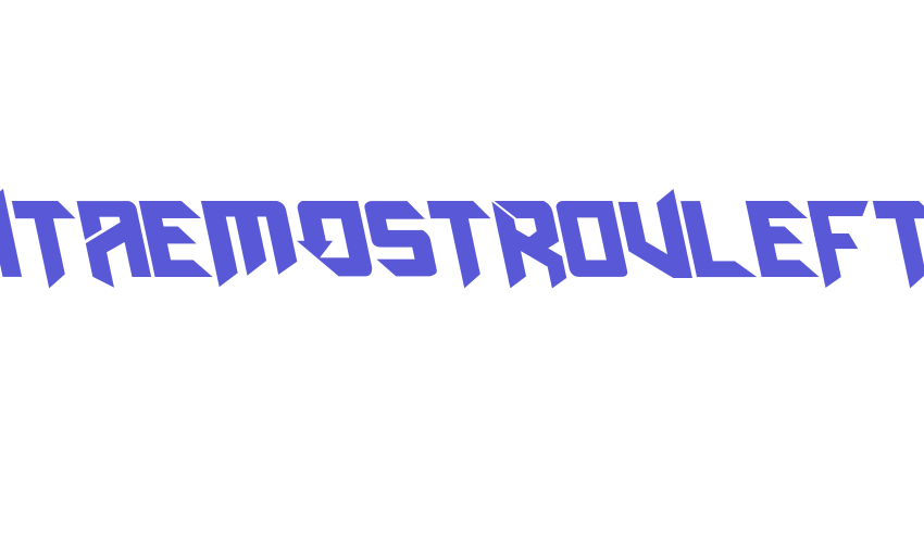 AmazObitaemOstrovLeftalic Font