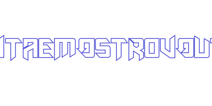 AmazObitaemOstrovOutline Font Download