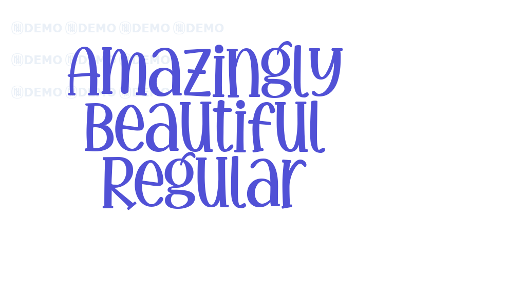 Amazingly Beautiful Regular-font-download