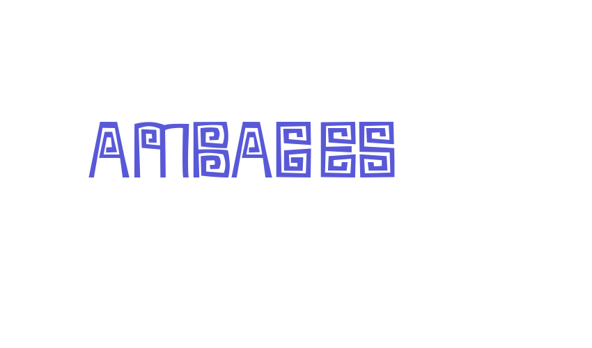 Ambages Font Download