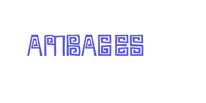 Ambages Font Download