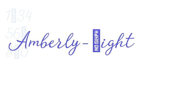 Amberly-Light font free