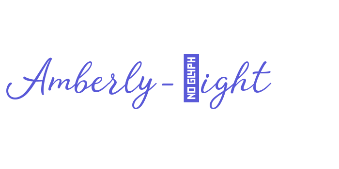 Amberly-Light Font