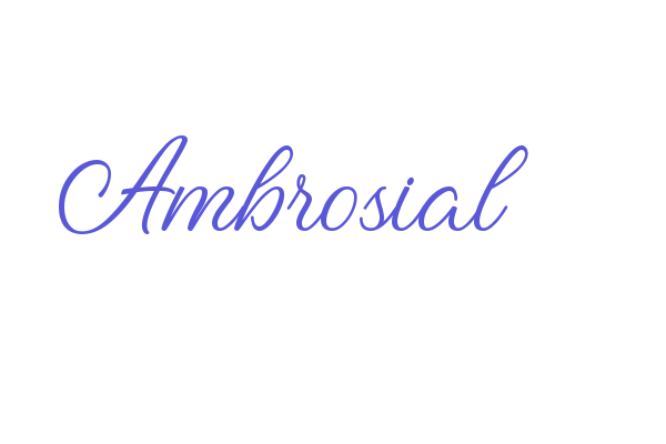 Ambrosial Font