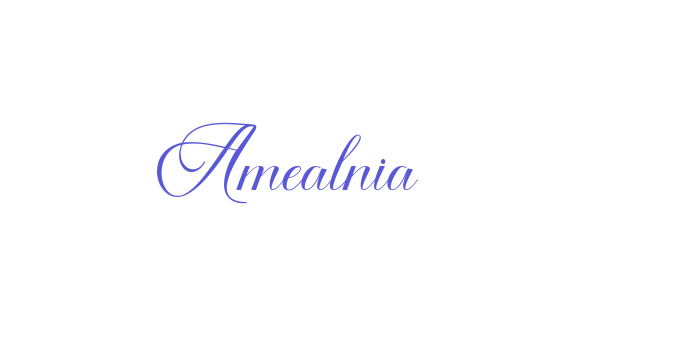 Amealnia Font Download