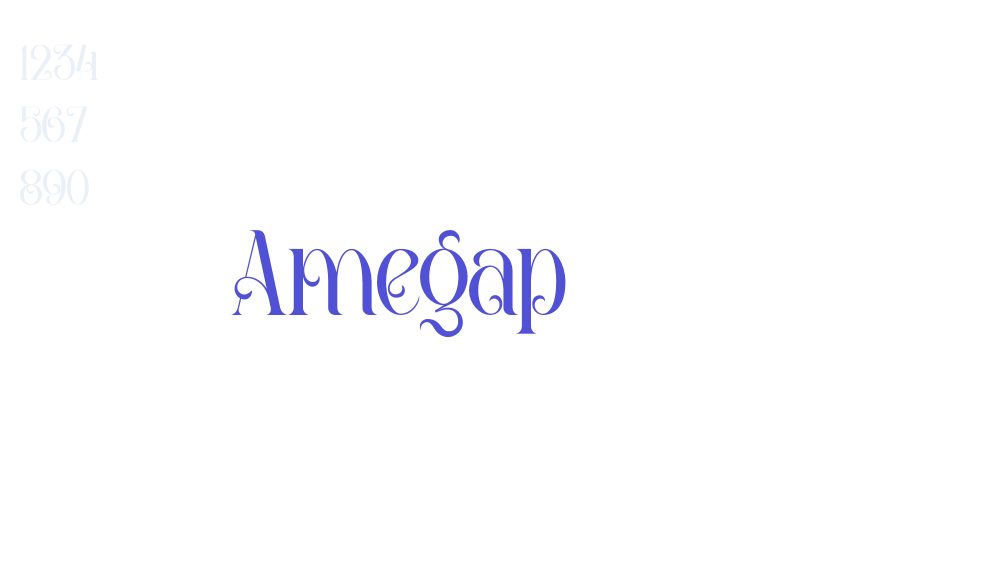 Amegap-font-download