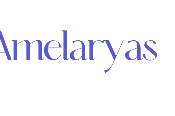 Amelaryas Font