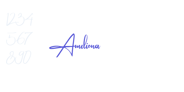 Ameliona font free