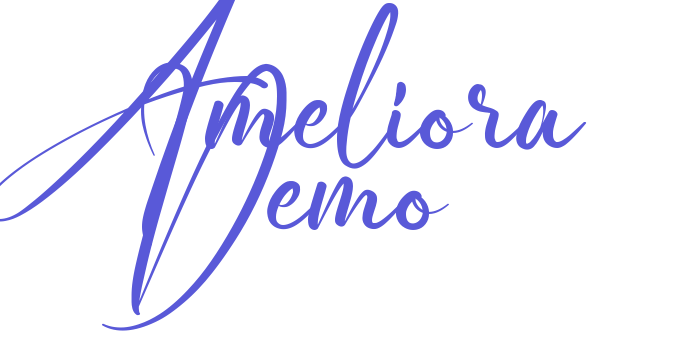 Ameliora Demo Font Download