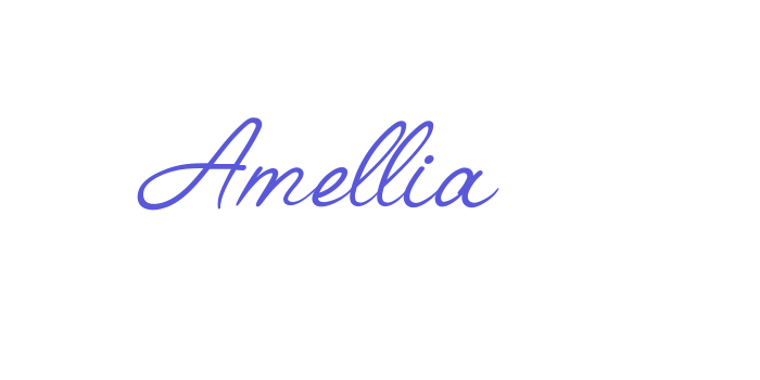 Amellia Font Download