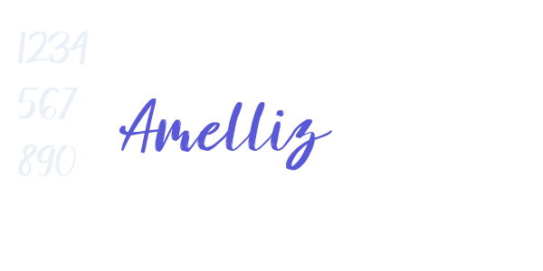 Amelliz font