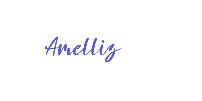 Amelliz Font Download