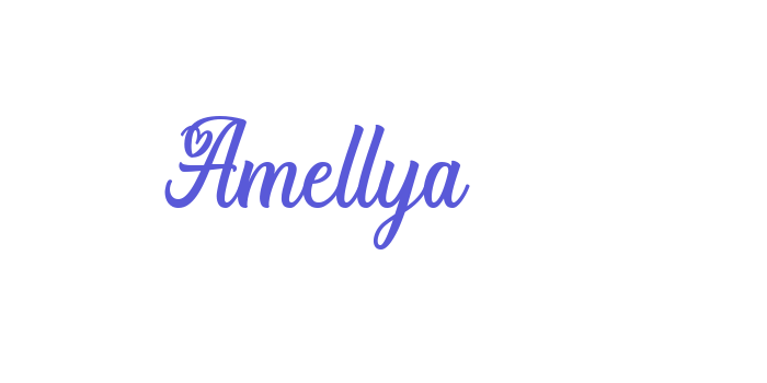 Amellya Font Download