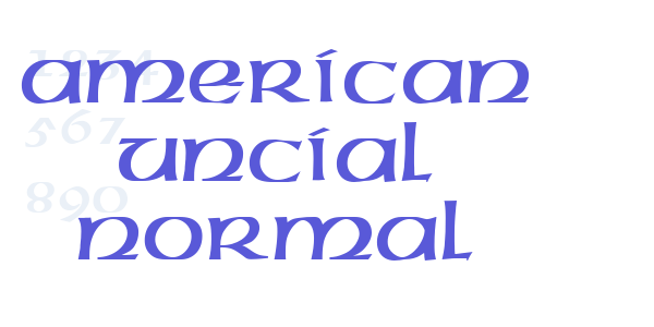 American Uncial Normal font free