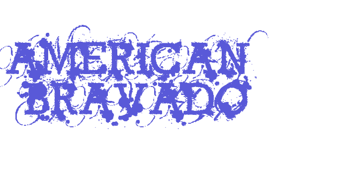 American Bravado Font Download