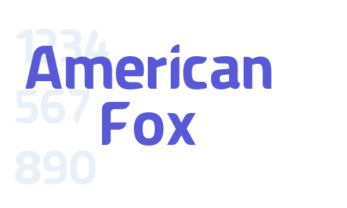 American Fox Font Download