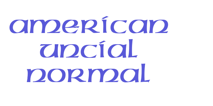 American Uncial Normal Font Download