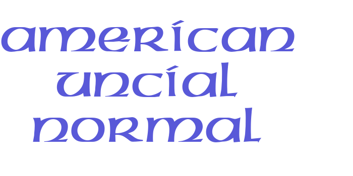 American Uncial Normal Font