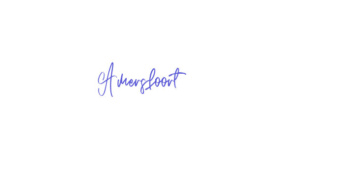 Amersfoort Font