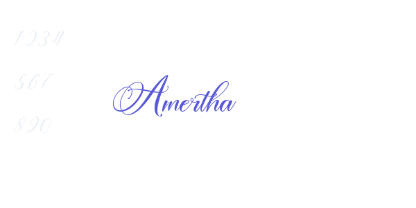 Amertha font free