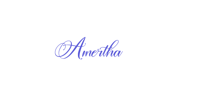 Amertha Font