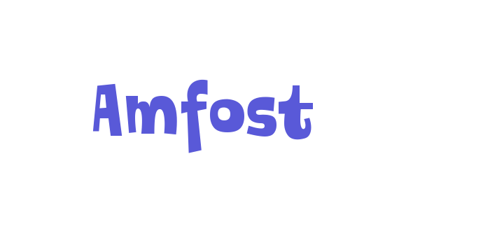 Amfost Font Download