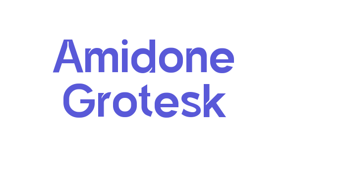 Amidone Grotesk Font