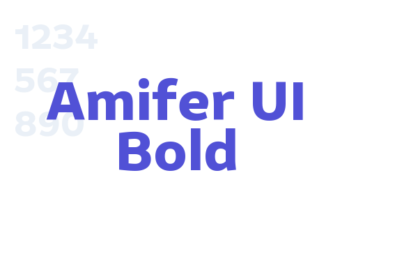 Amifer UI Bold