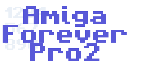 Amiga Forever Pro2 font free