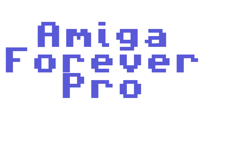 Amiga Forever Pro Font