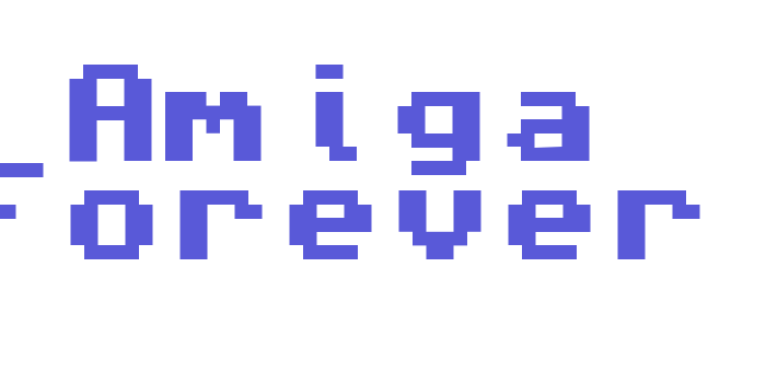 Amiga Forever Font