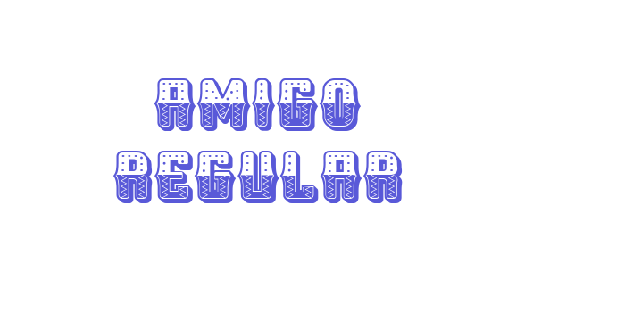 Amigo Regular Font Download