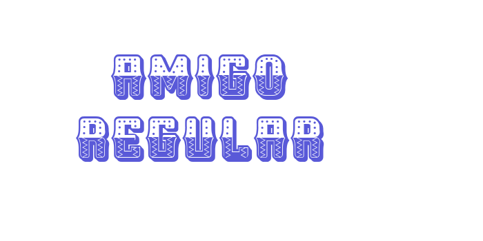 Amigo Regular Font