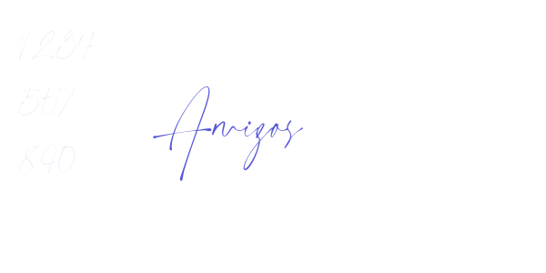 Amigos font free