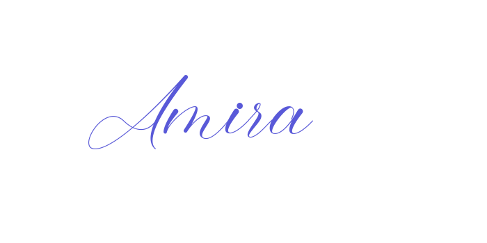 Amira Font