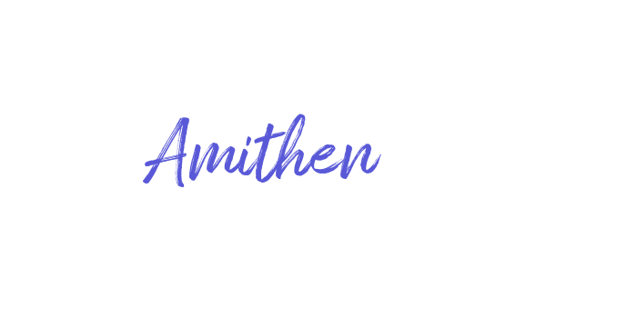 Amithen Font Download