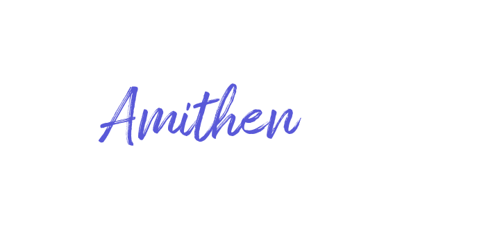 Amithen Font