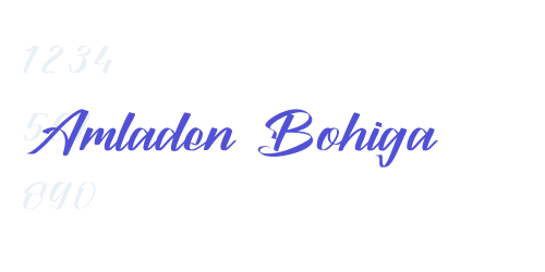 Amladen Bohiga-font-download