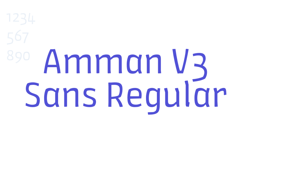 Amman V3 Sans Regular-font-download