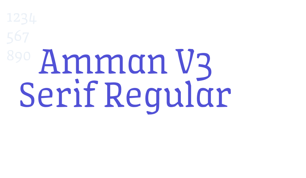 Amman V3 Serif Regular-font-download