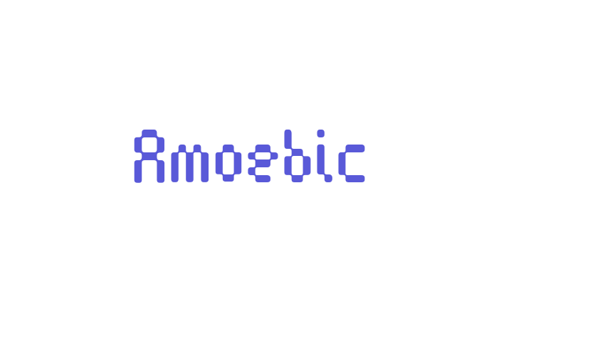 Amoebic Font